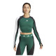 Adidas Γυναικεία μακρυμάνικη μπλούζα TechFit Aeroready Colorblock Tee